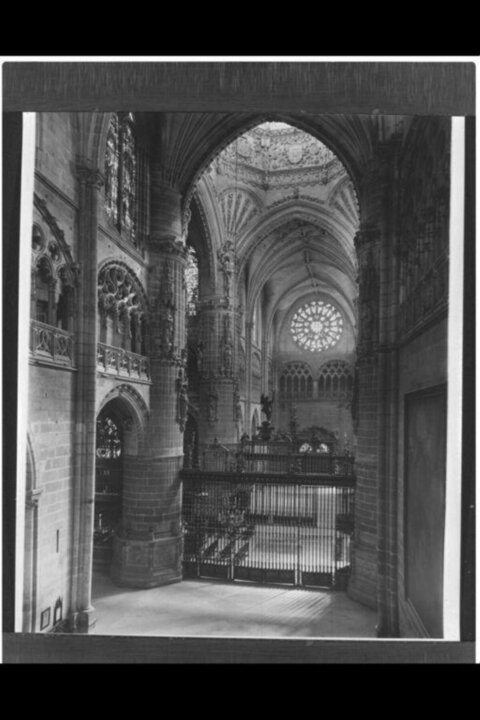 Gothic Cathedral Interior View
