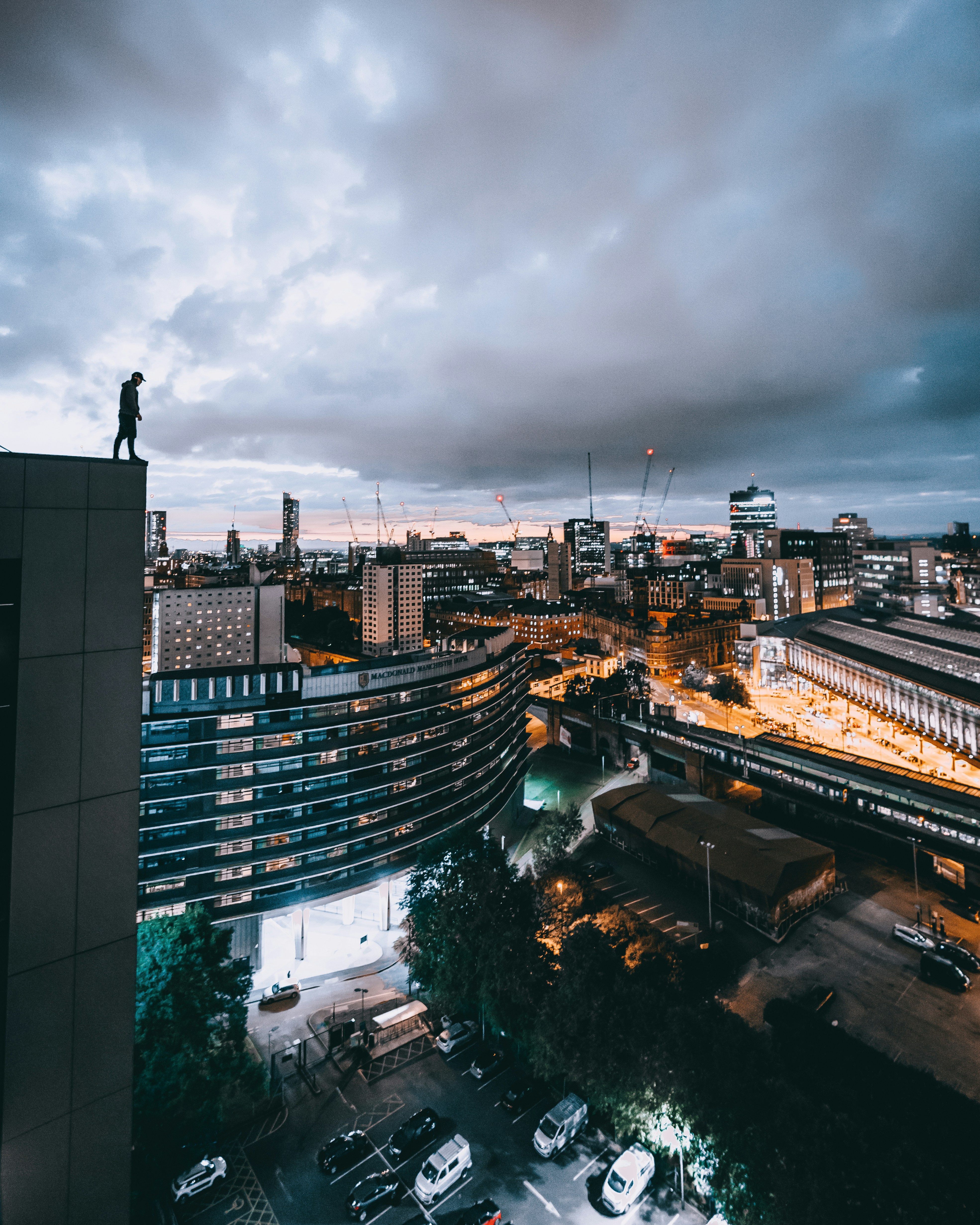 Manchester City Twilight View