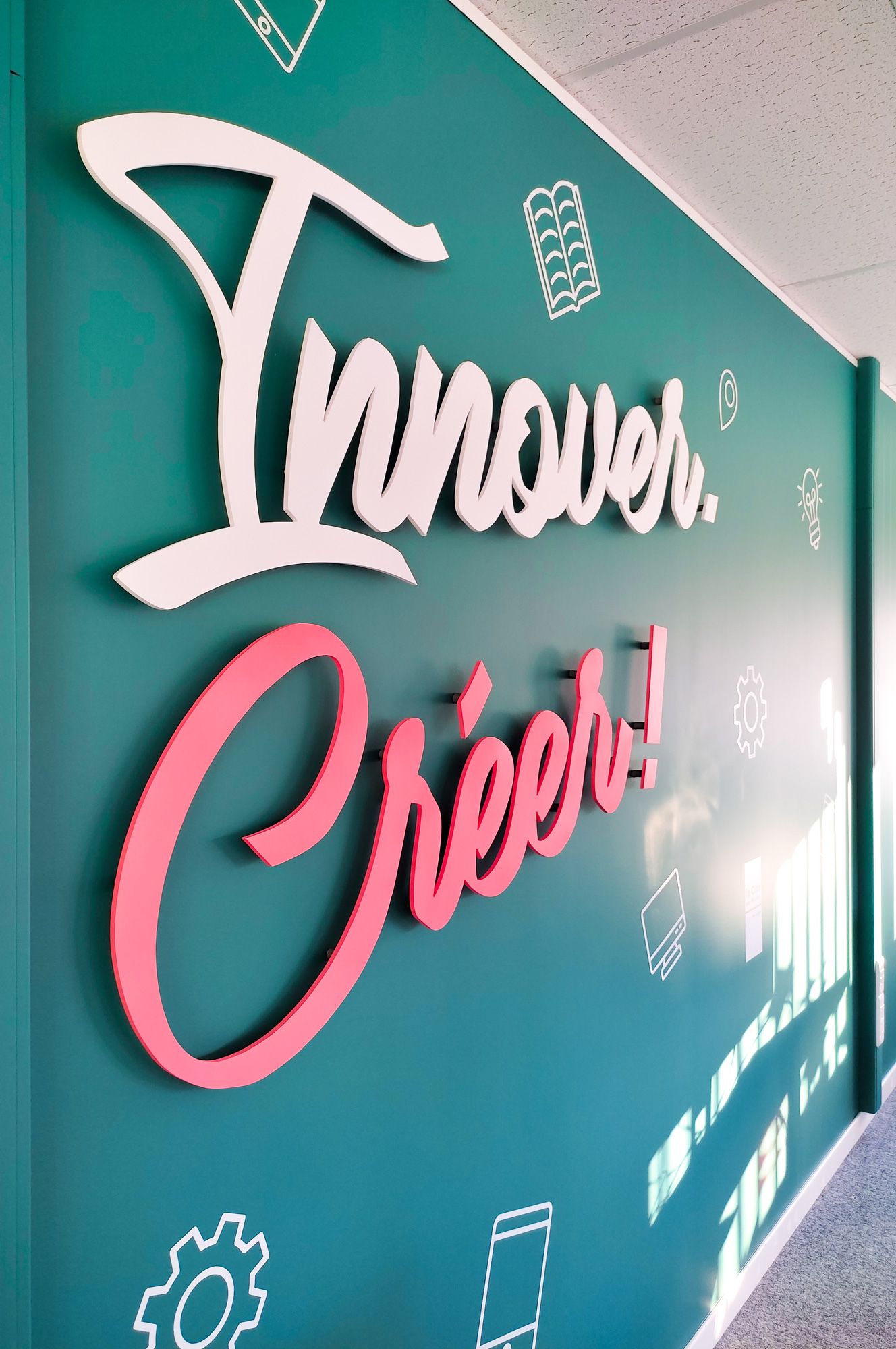 Innover Créer 3D Wall Signage