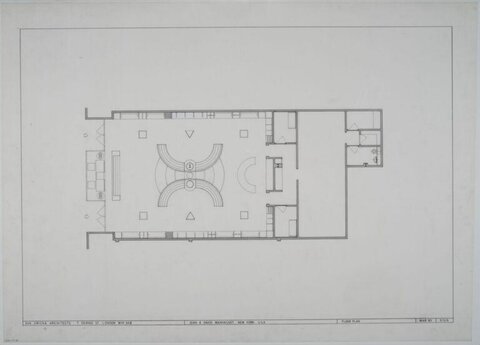 Hand Drawn Architectural Floor Plan