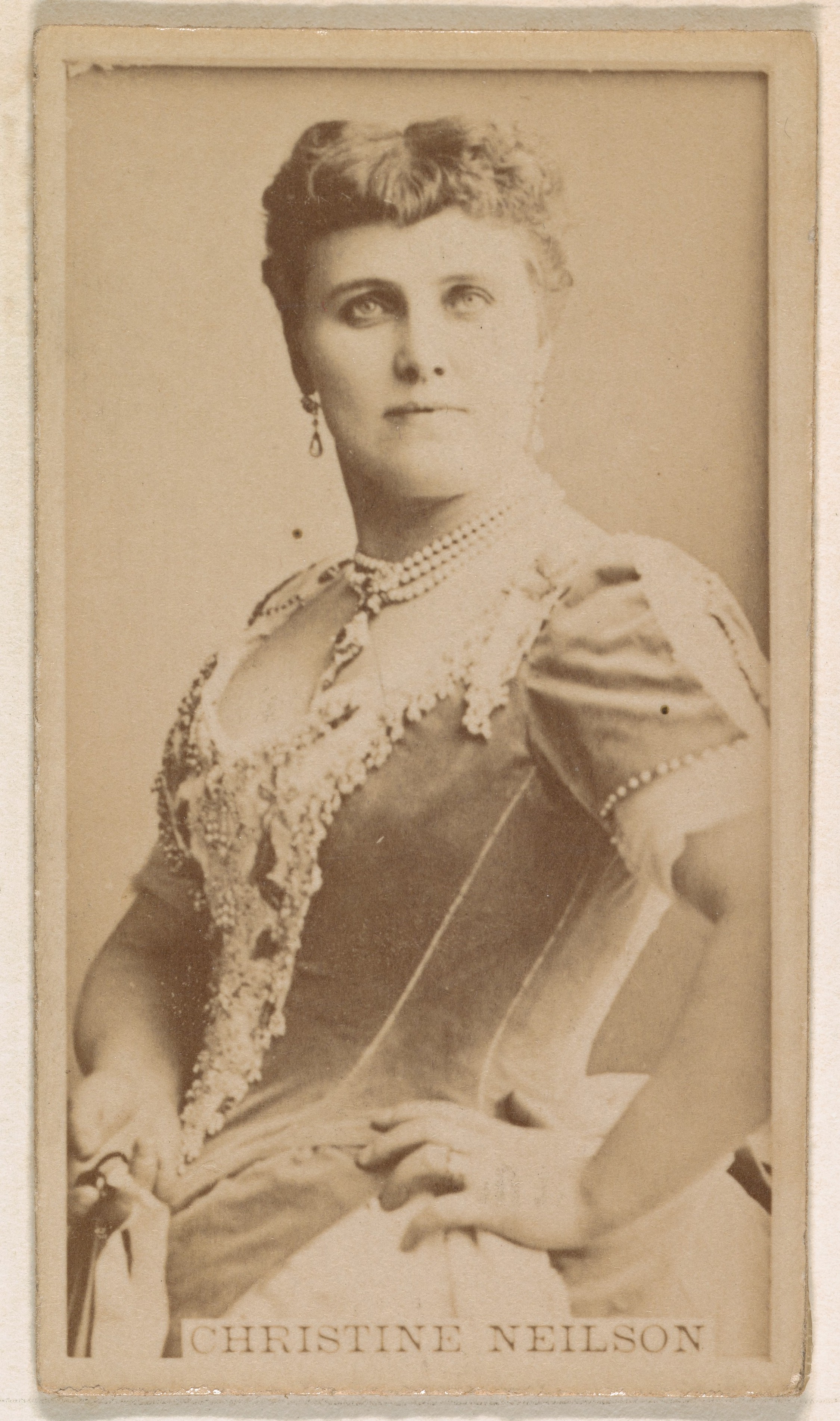 Vintage Portrait of Christine Neilson