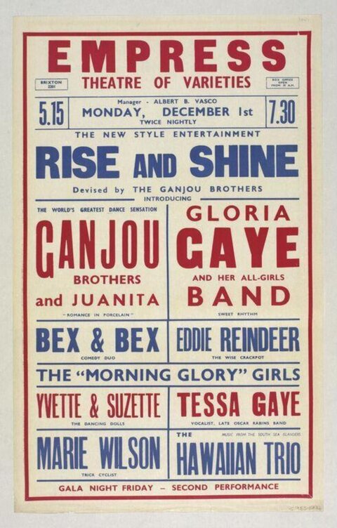 Empress Theatre Rise and Shine Show Poster