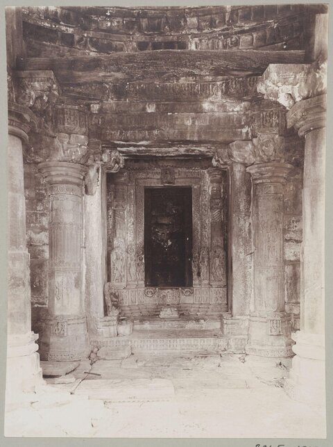 Ancient Stone Temple Interior