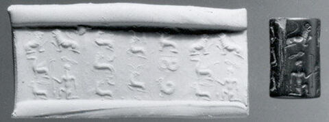 Ancient Cylinder Seal and Its Impression