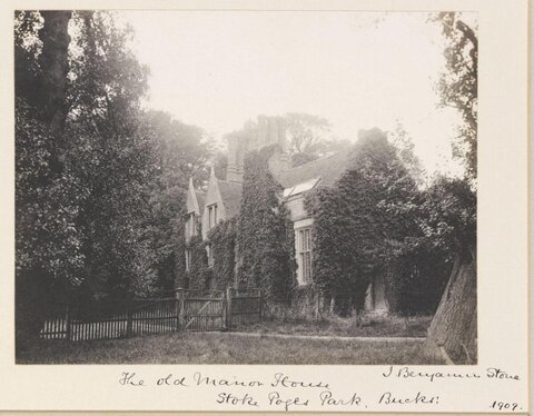 1909 Old Manor House Stoke Poges Park