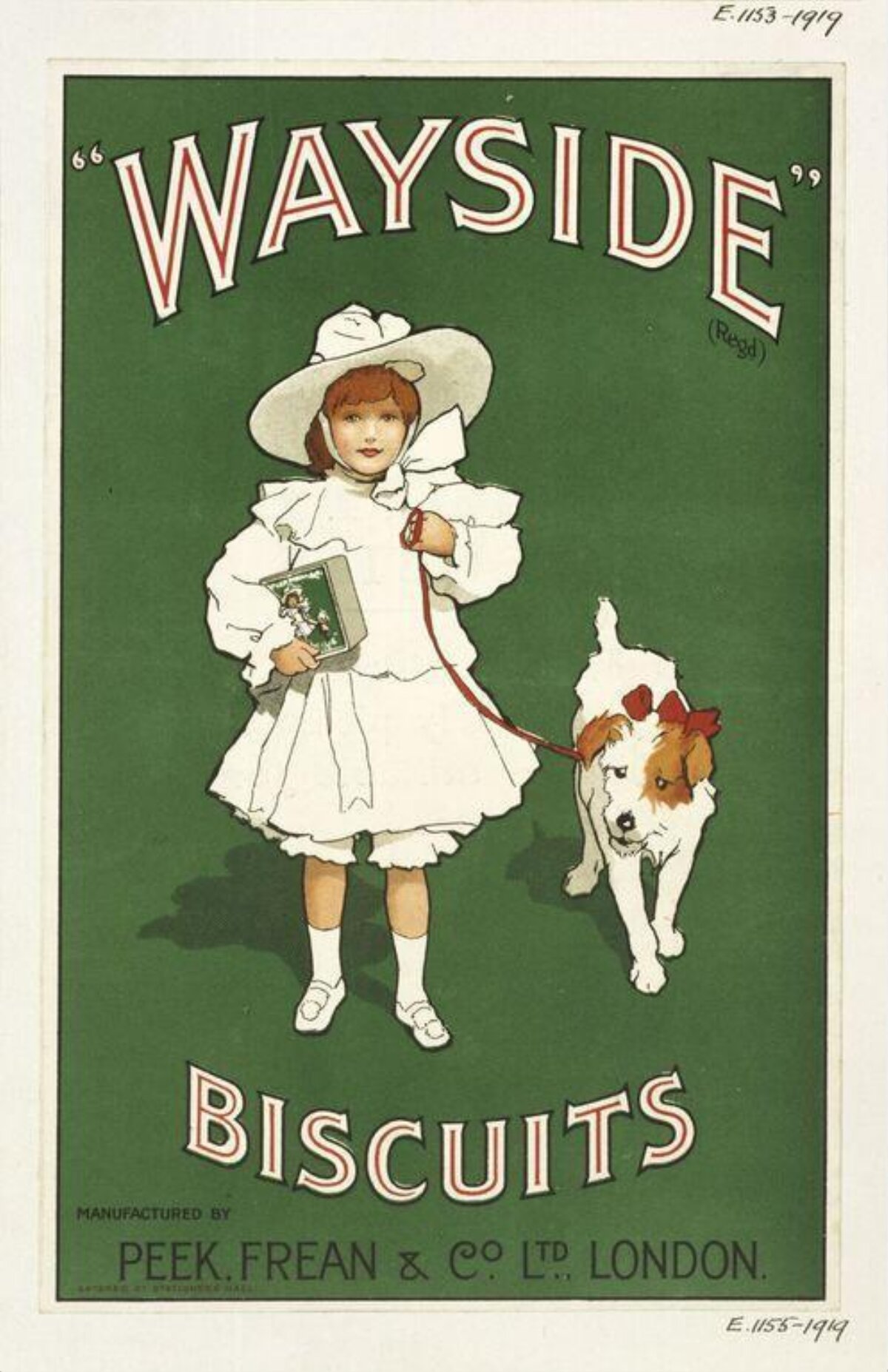 Vintage Wayside Biscuits Advertisement