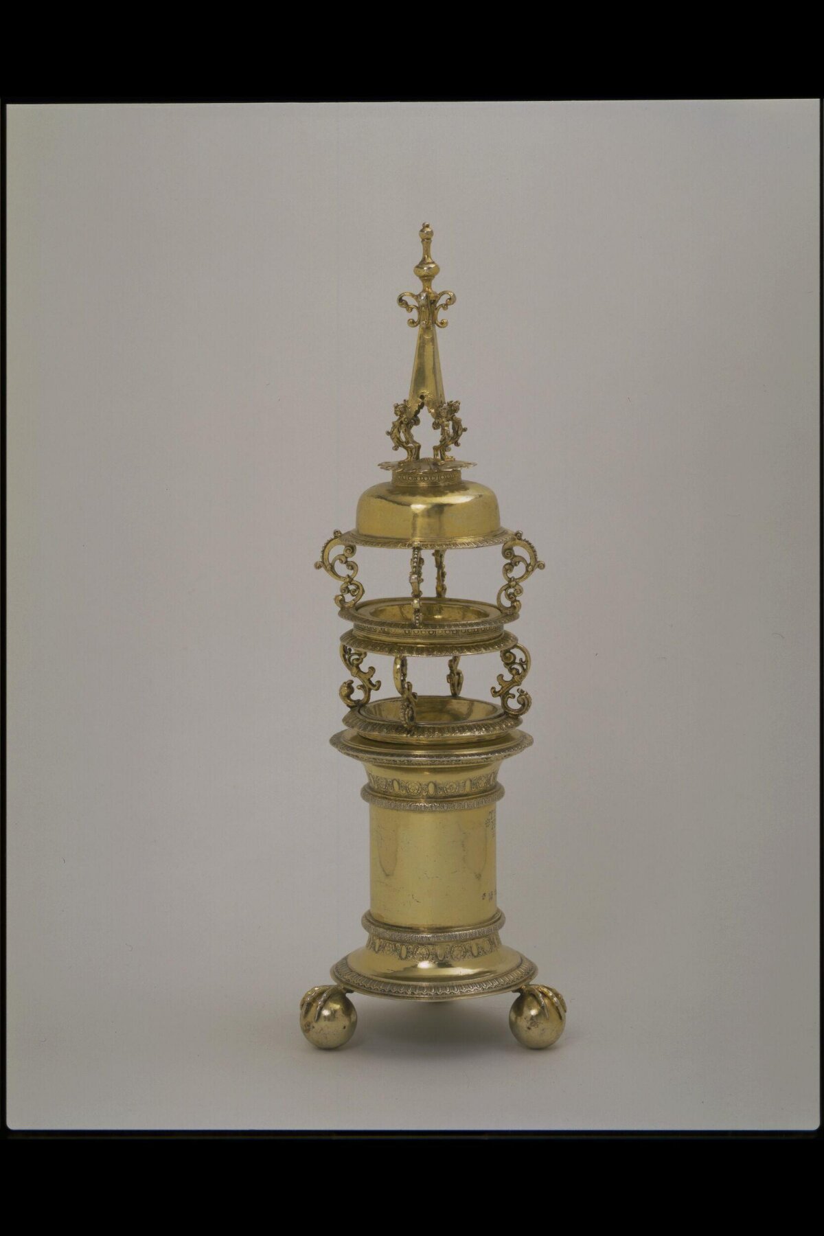 Ornate Gilded Brass Ornament