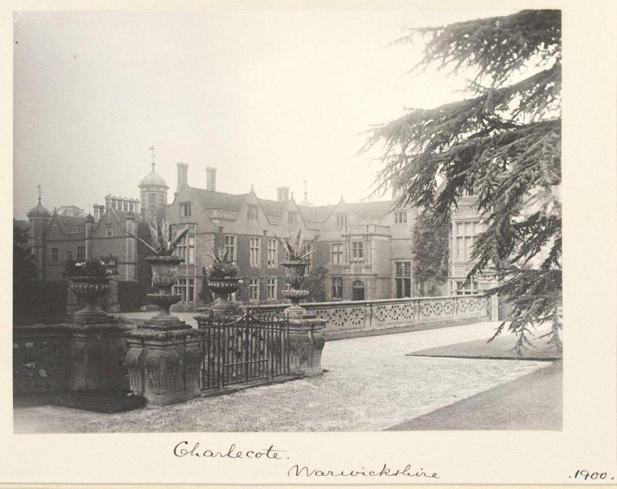 1900 Charlecote Warwickshire Manor View