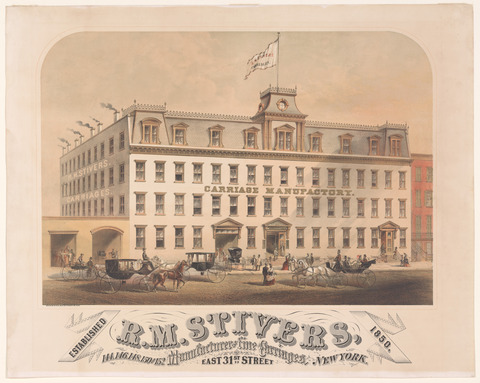 R.M. Stivers Carriage Factory in New York