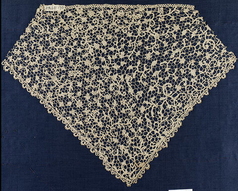Vintage Handmade Lace Triangular Panel