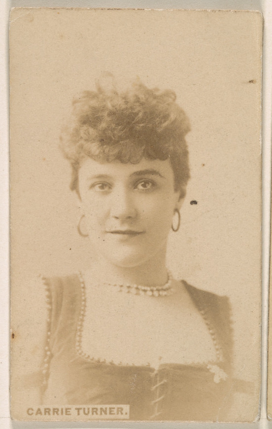 Vintage Portrait of Carrie Turner