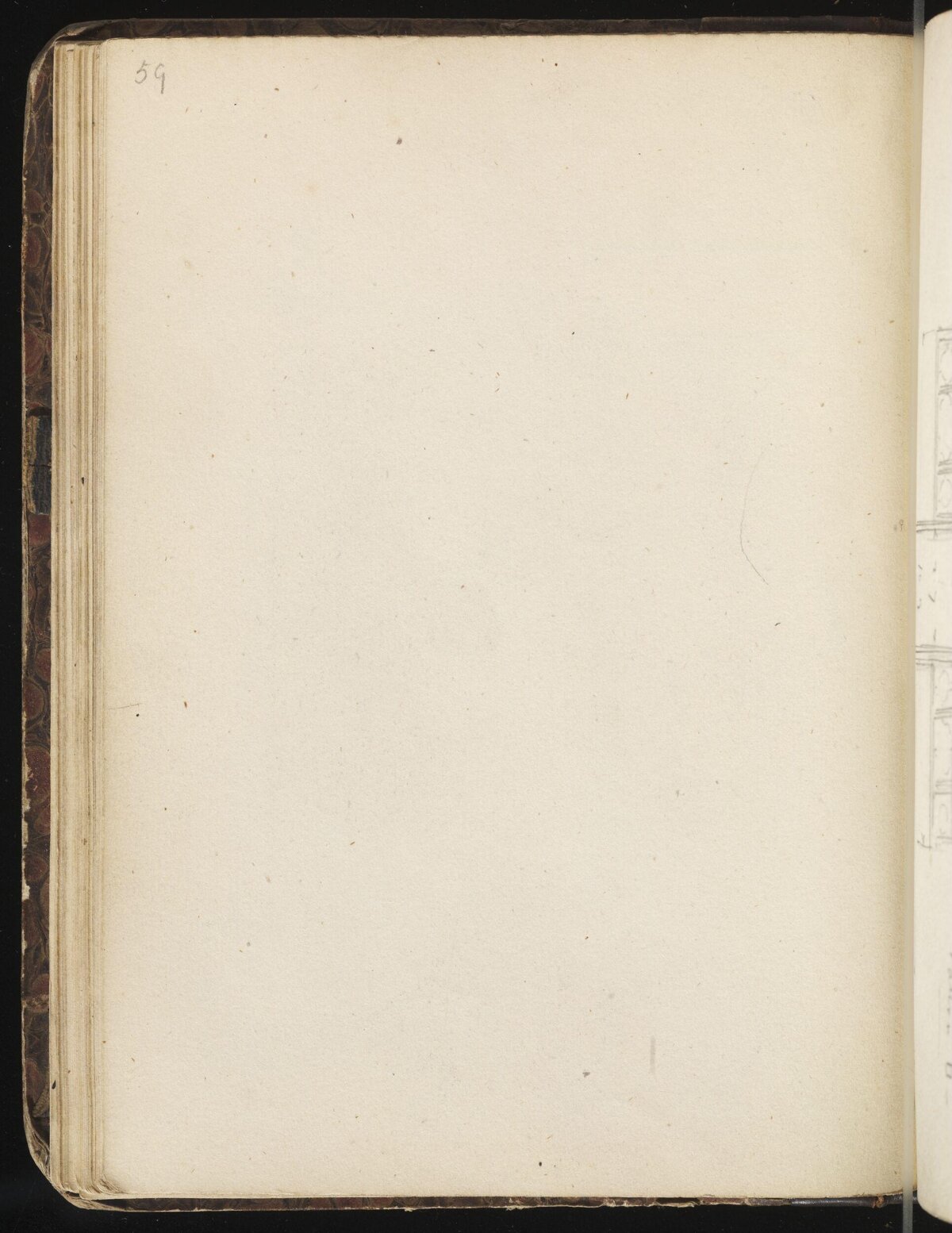 Blank Page 59 of an Old Notebook