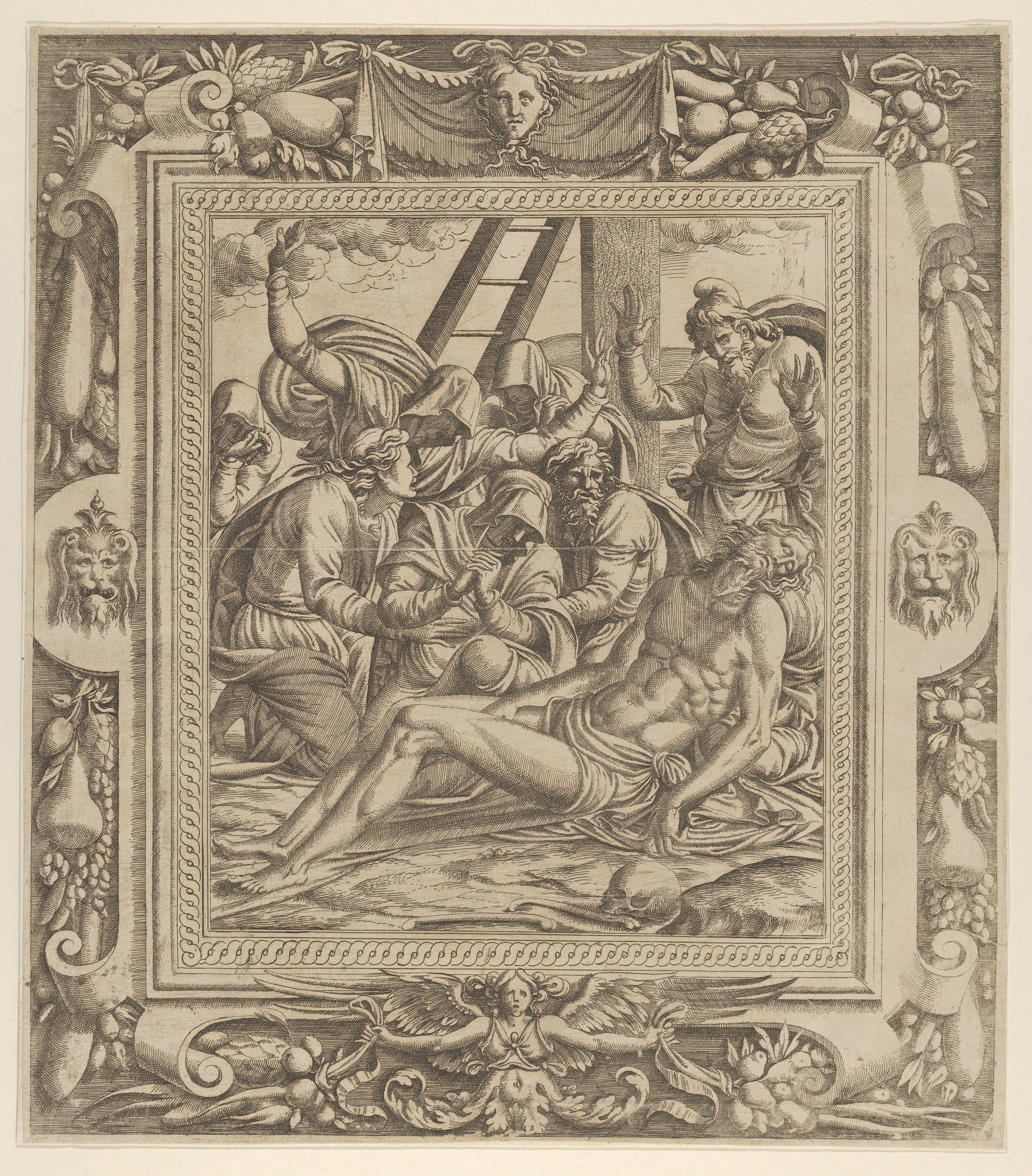 Lamentation over Dead Christ