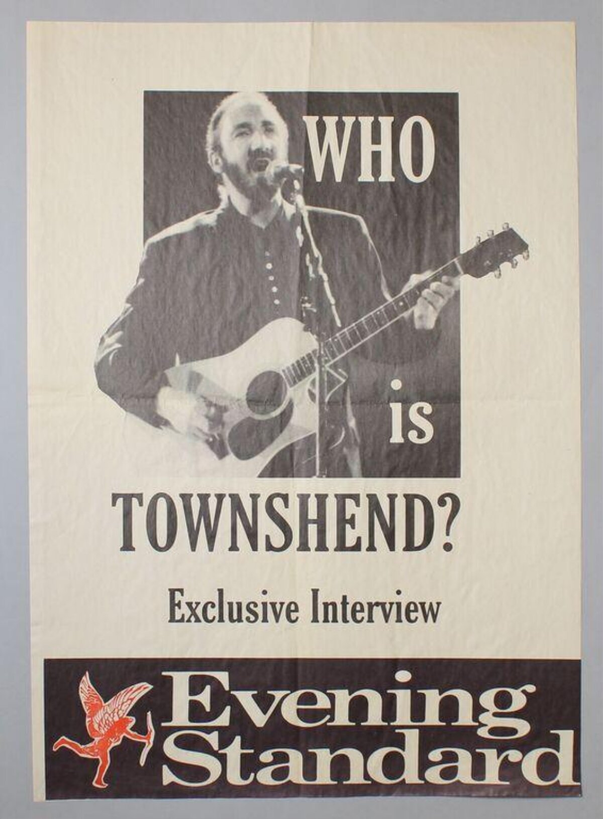 Who is Townshend Interview Poster
