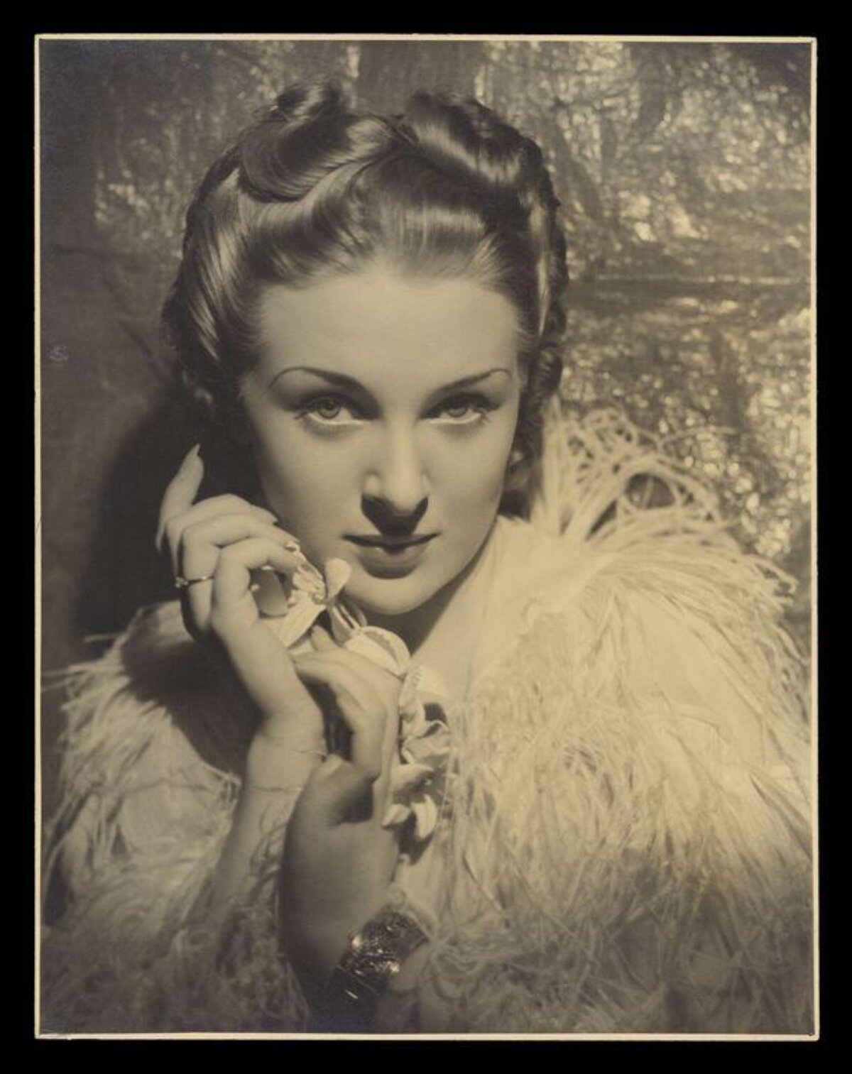 Vintage Portrait of Elegant Woman