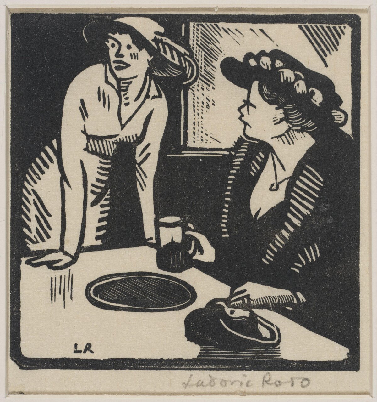 Two Women at a Table