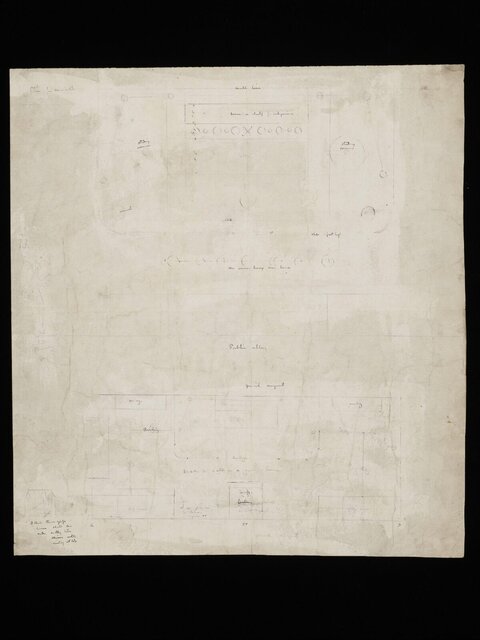 Hand-drawn Architectural Floor Plan