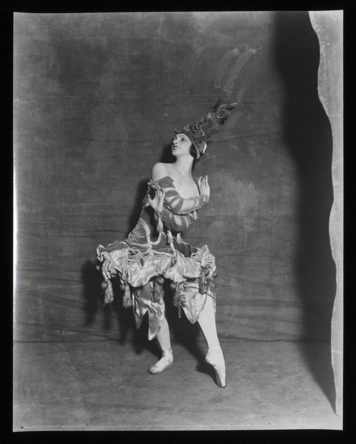 Vintage Female Ballet Dancer in Costume