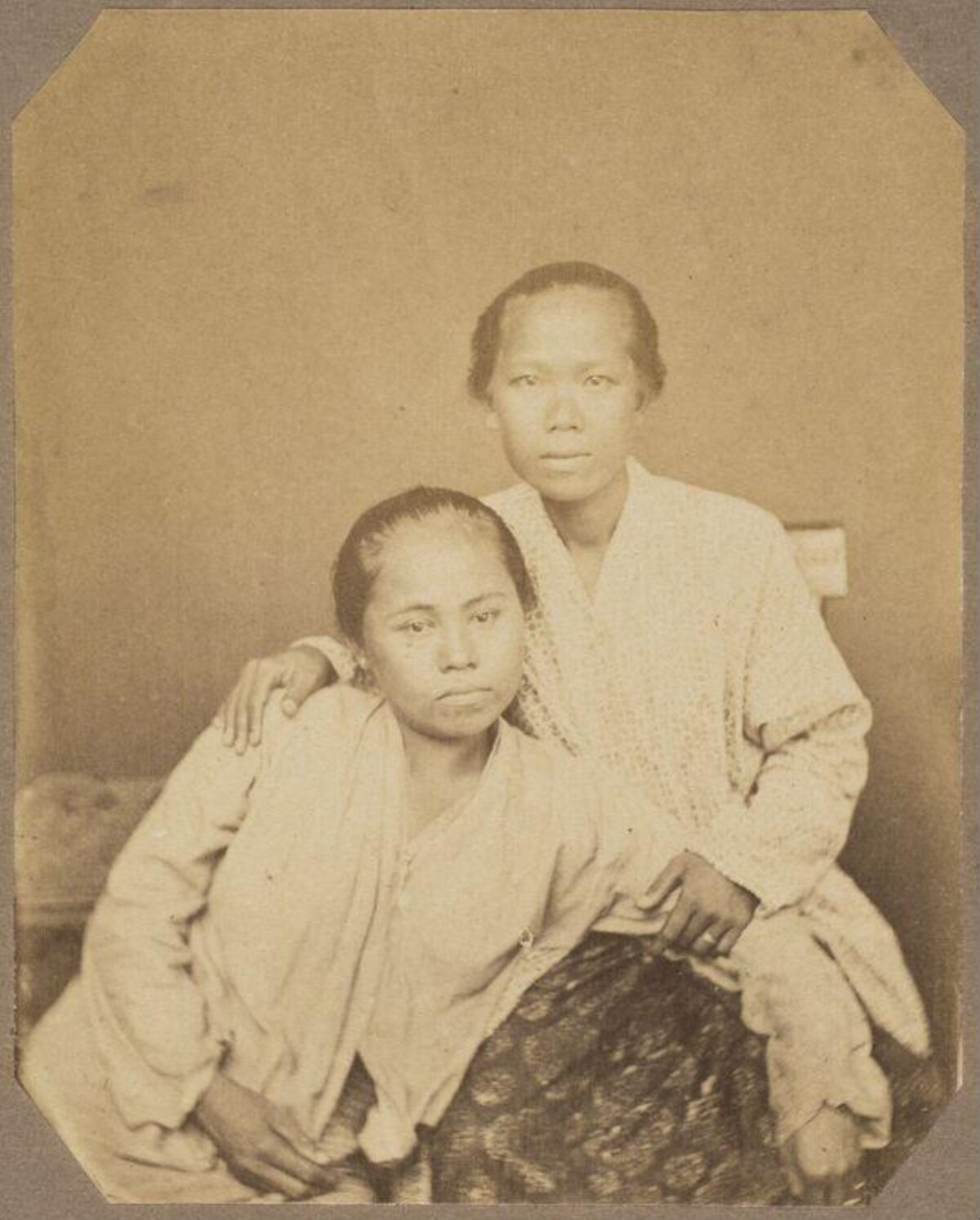 Vintage Portrait of Two Women