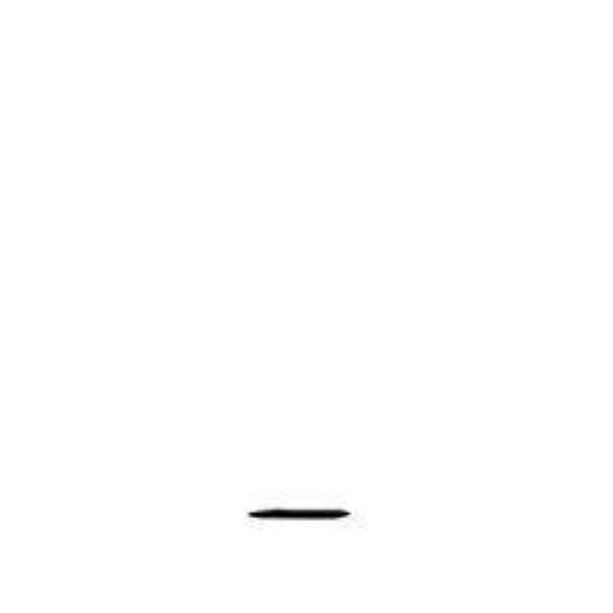 Single Black Ink Stroke — White Backgrounds