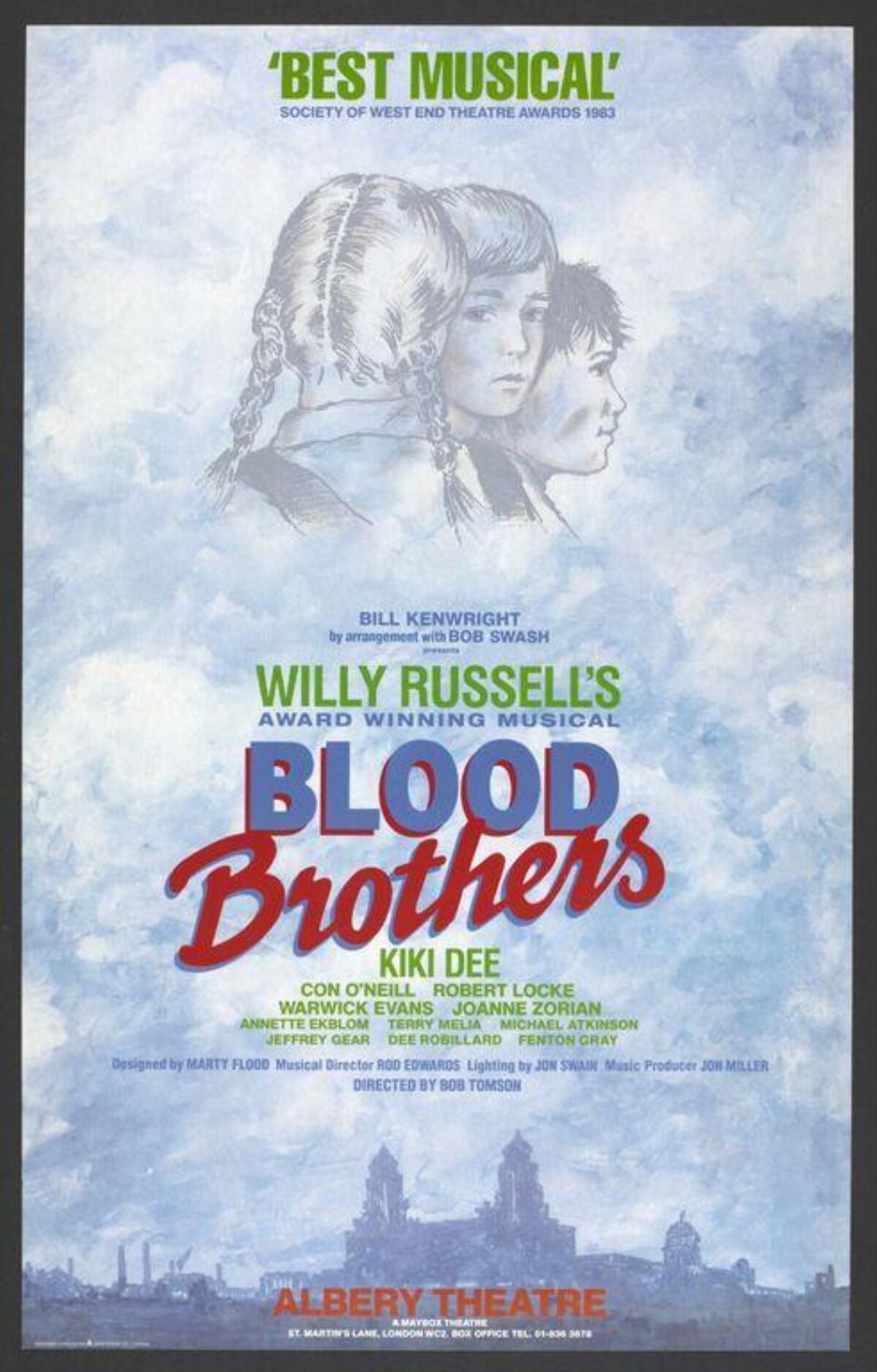 Blood Brothers Musical Poster