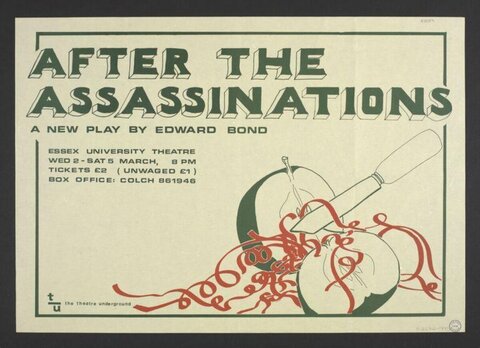 After The Assassinations Play Poster