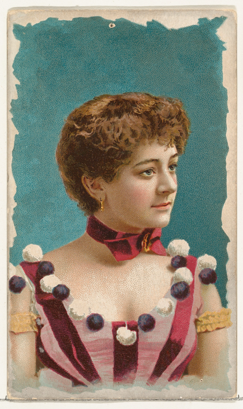 Vintage Portrait of 19th Century Woman