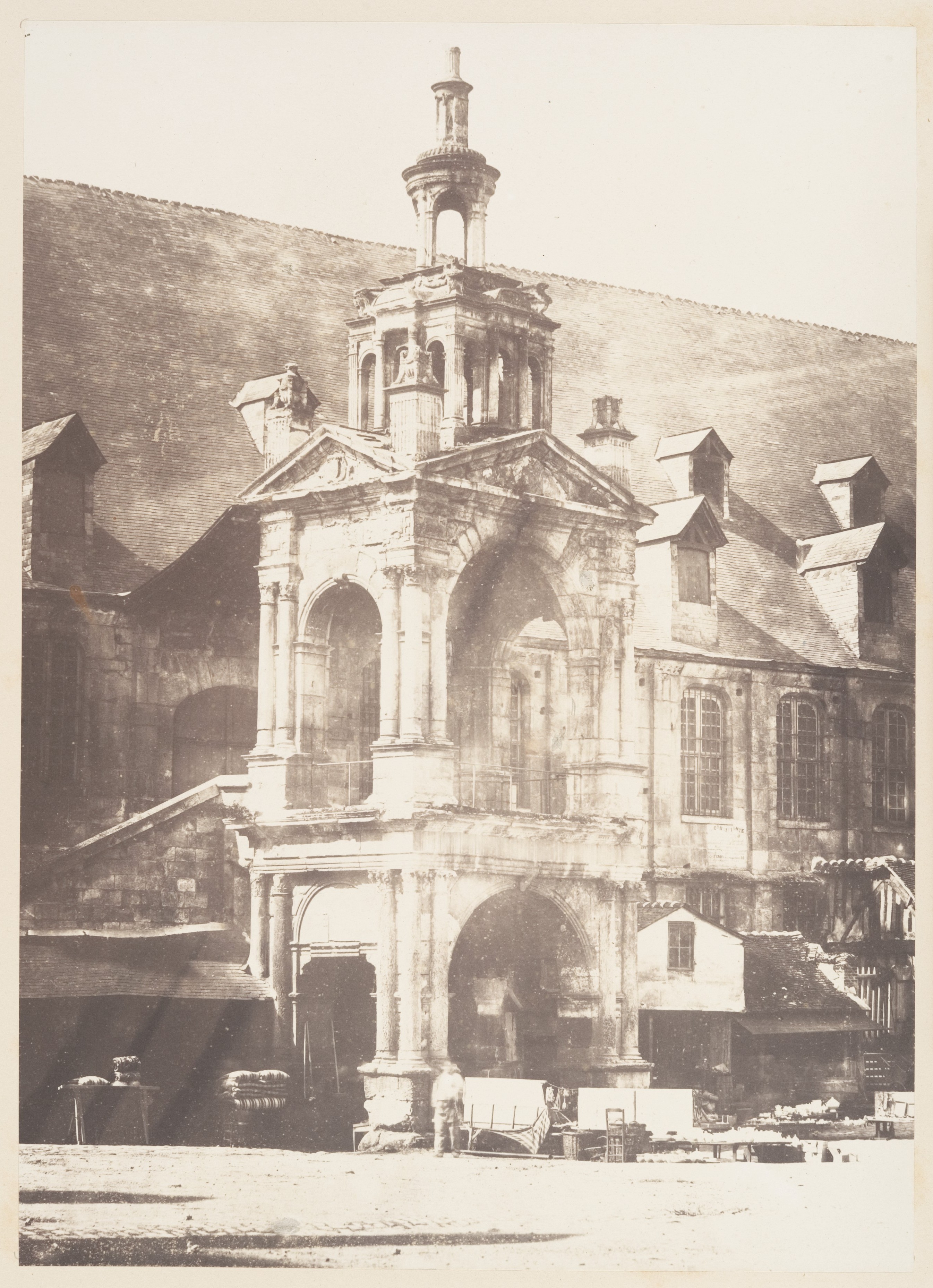 Old Photo of Historic Stone Gateway
