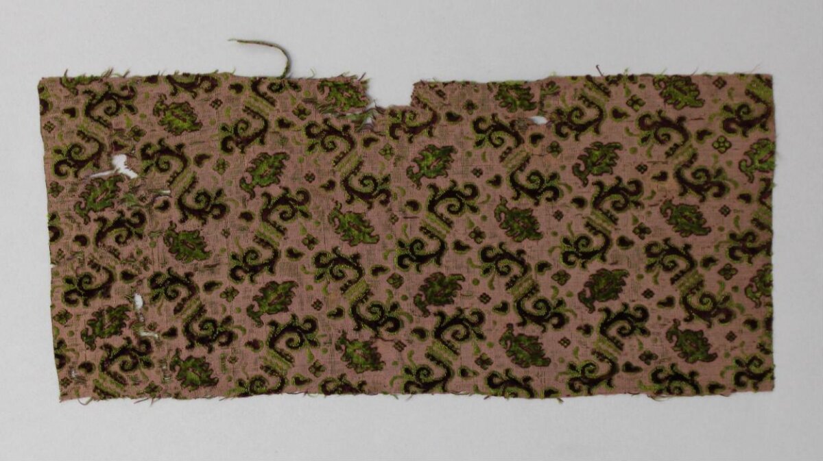 Damaged Antique Textile Fragment