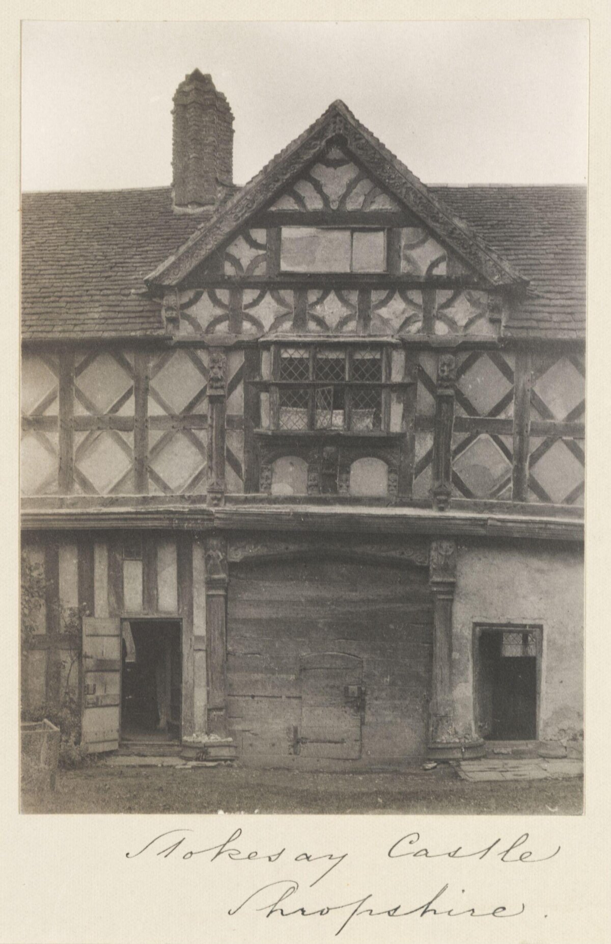 Stokesay Castle Shropshire Facade