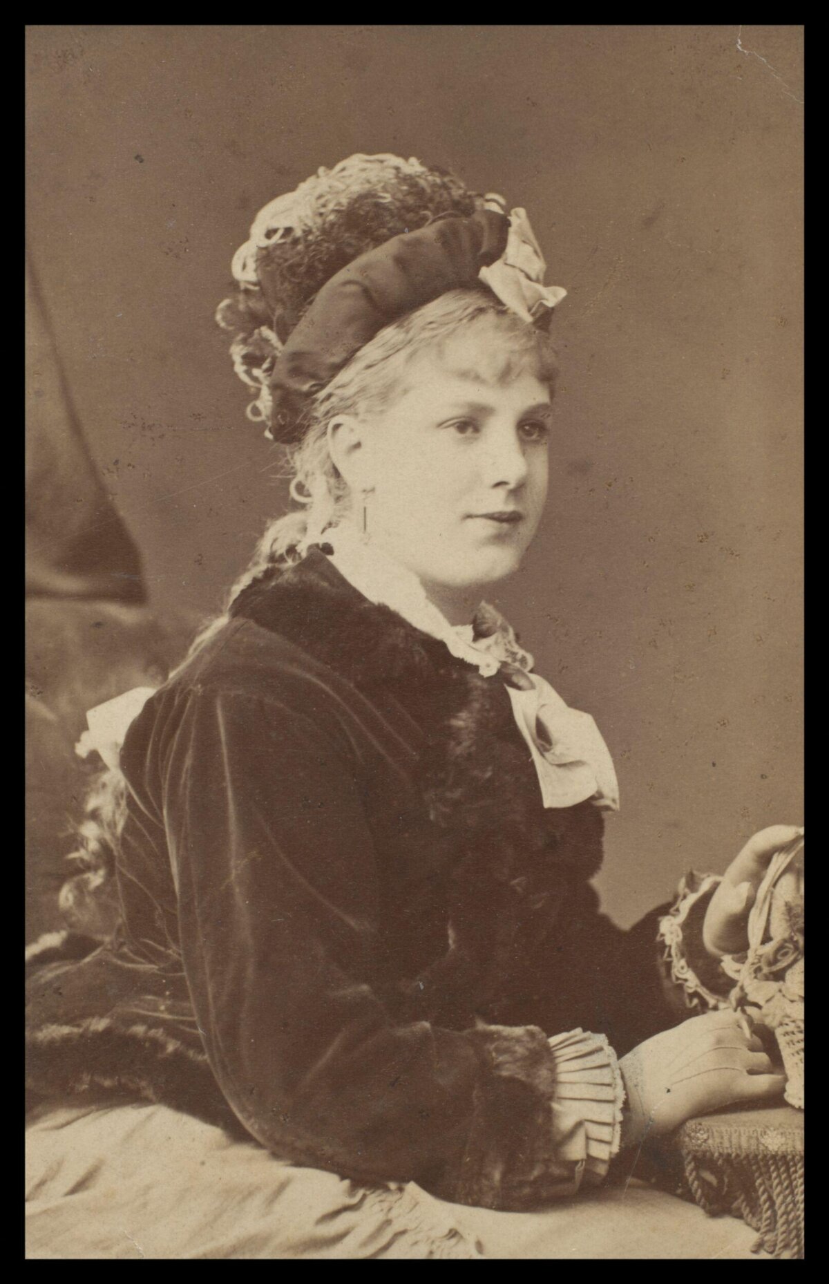Vintage Portrait of Victorian Woman