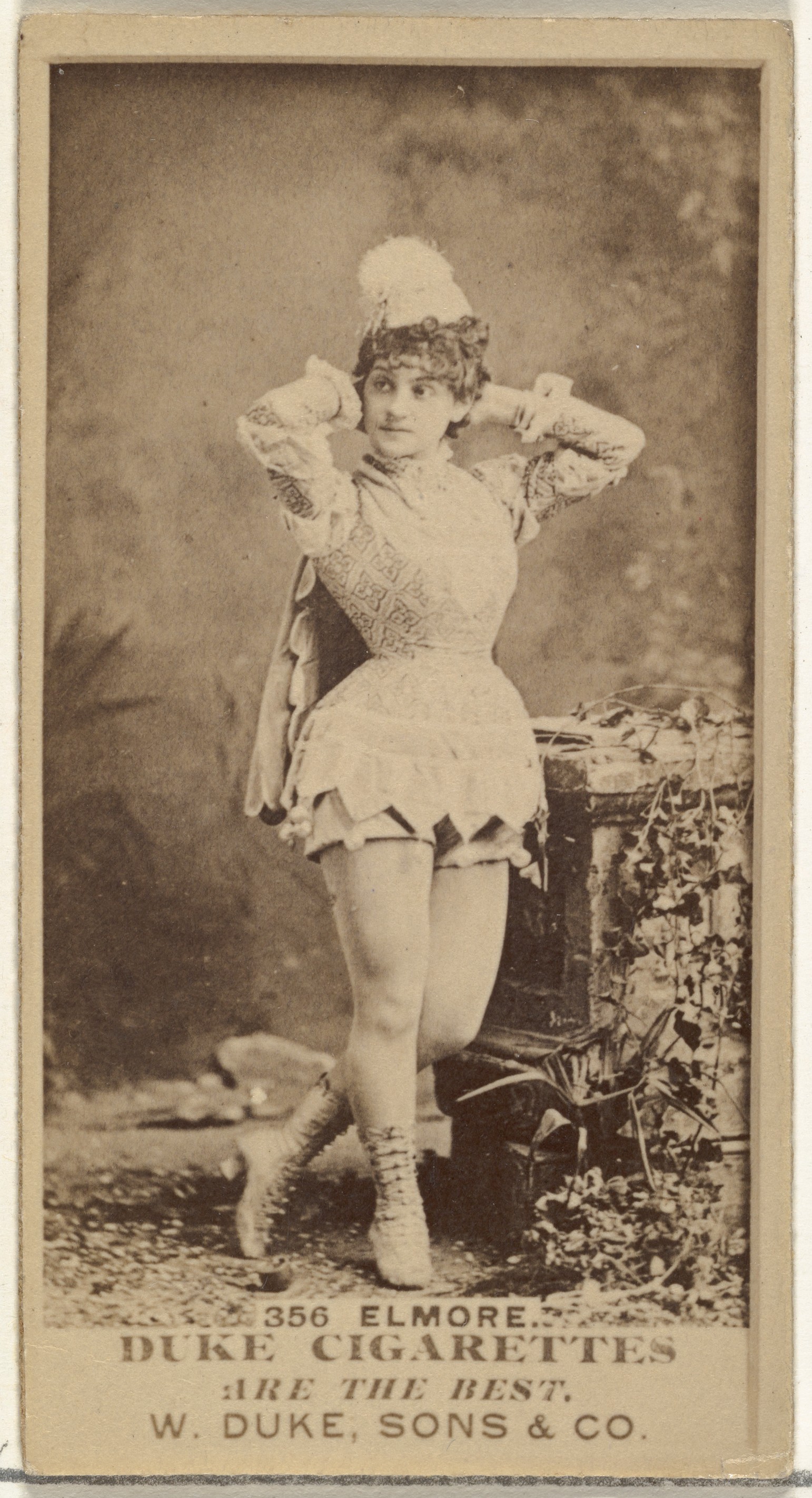 Duke Cigarette Card Elmore Portrait