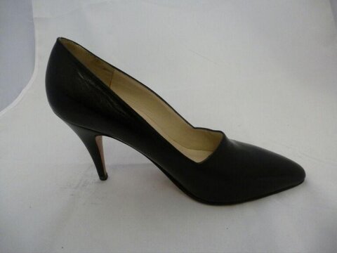 Black Pointed Toe High Heel Pump