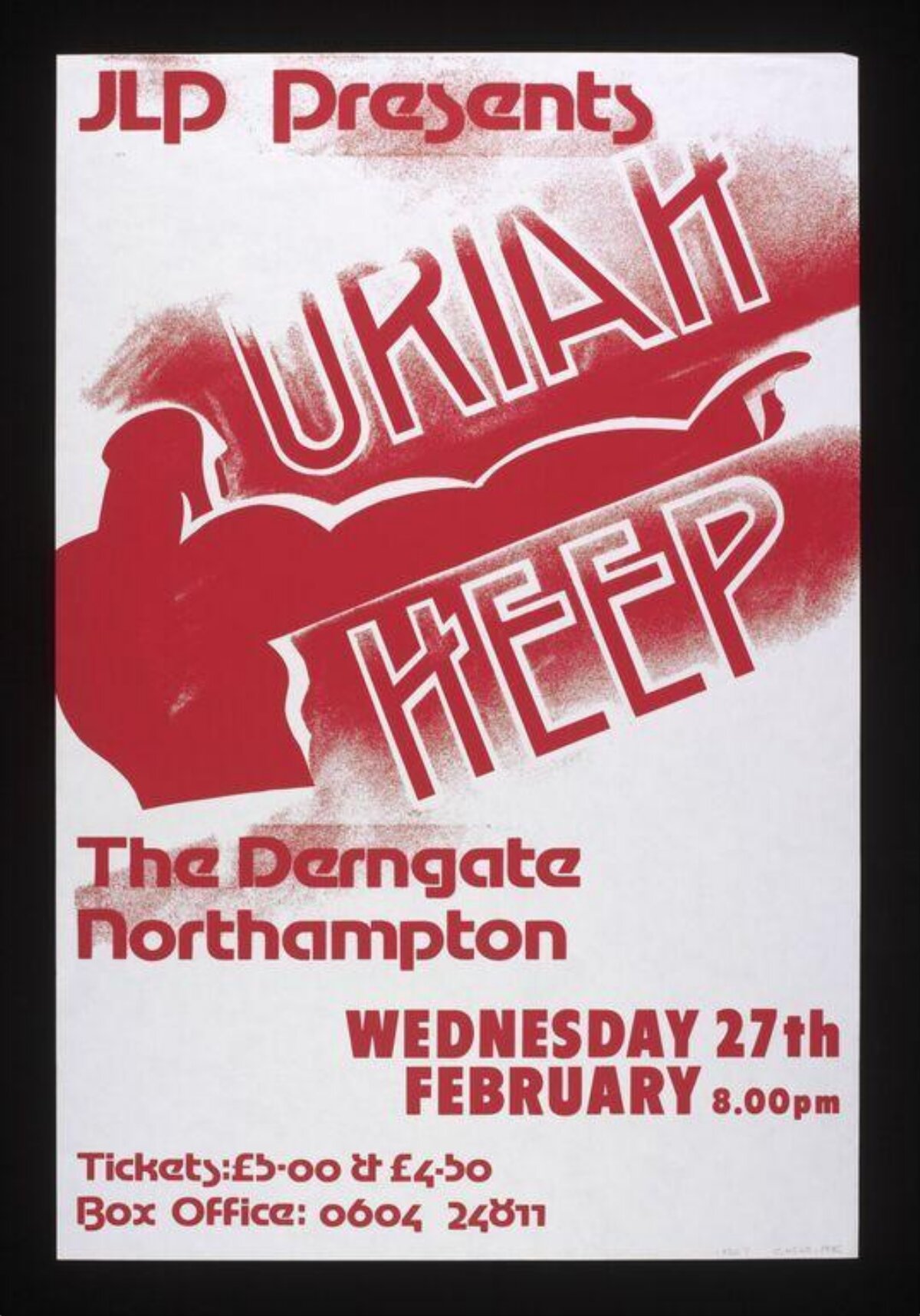 Uriah Heep Concert Poster