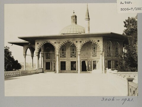 Vintage Turkish Mosque Photograph