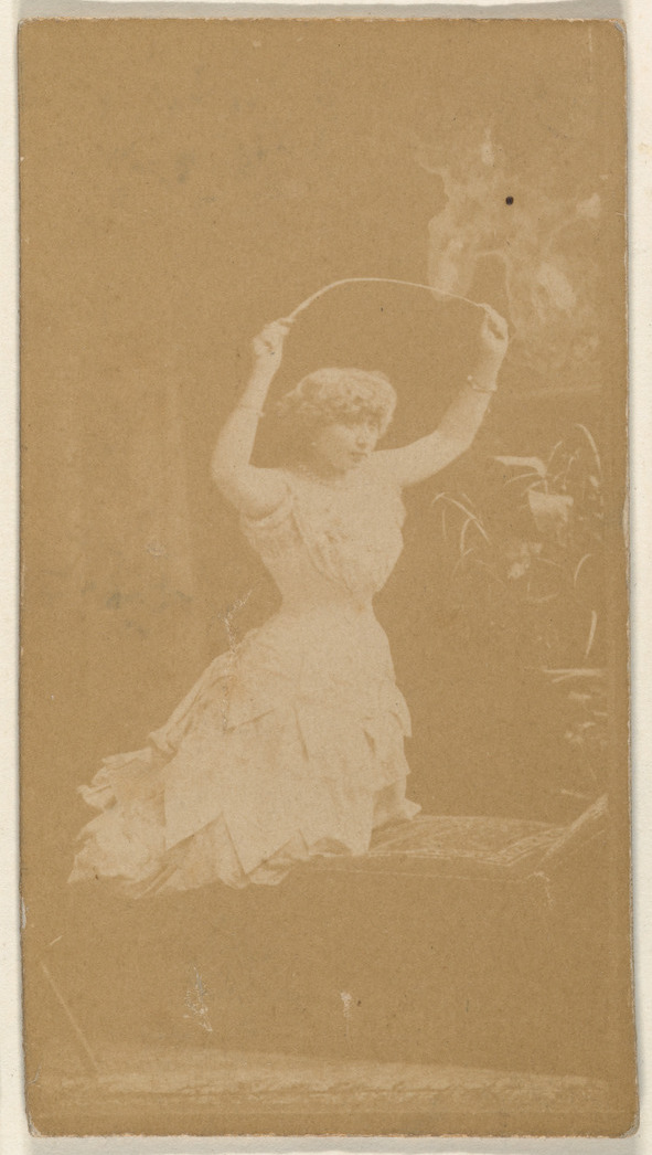 Vintage Portrait of Woman With Jump Rope