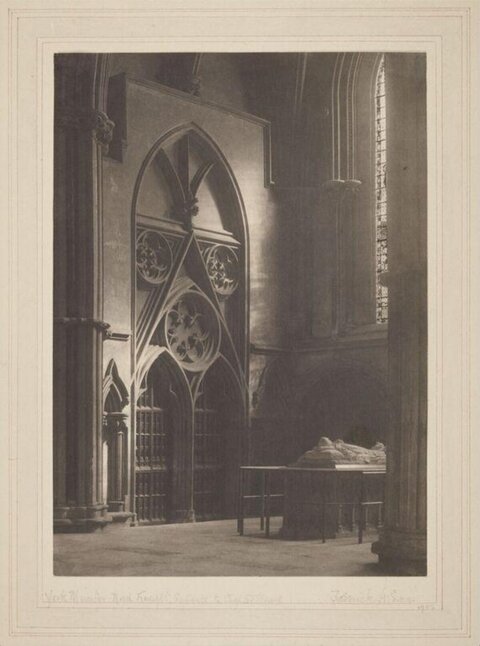 Gothic Cathedral Interior View