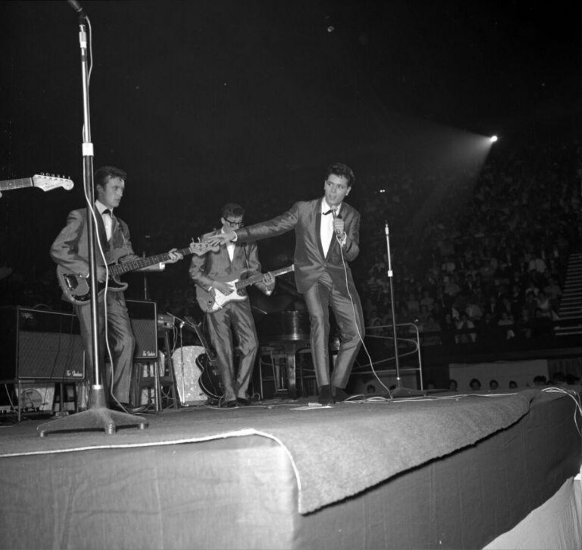 Band Live Performance on Stage