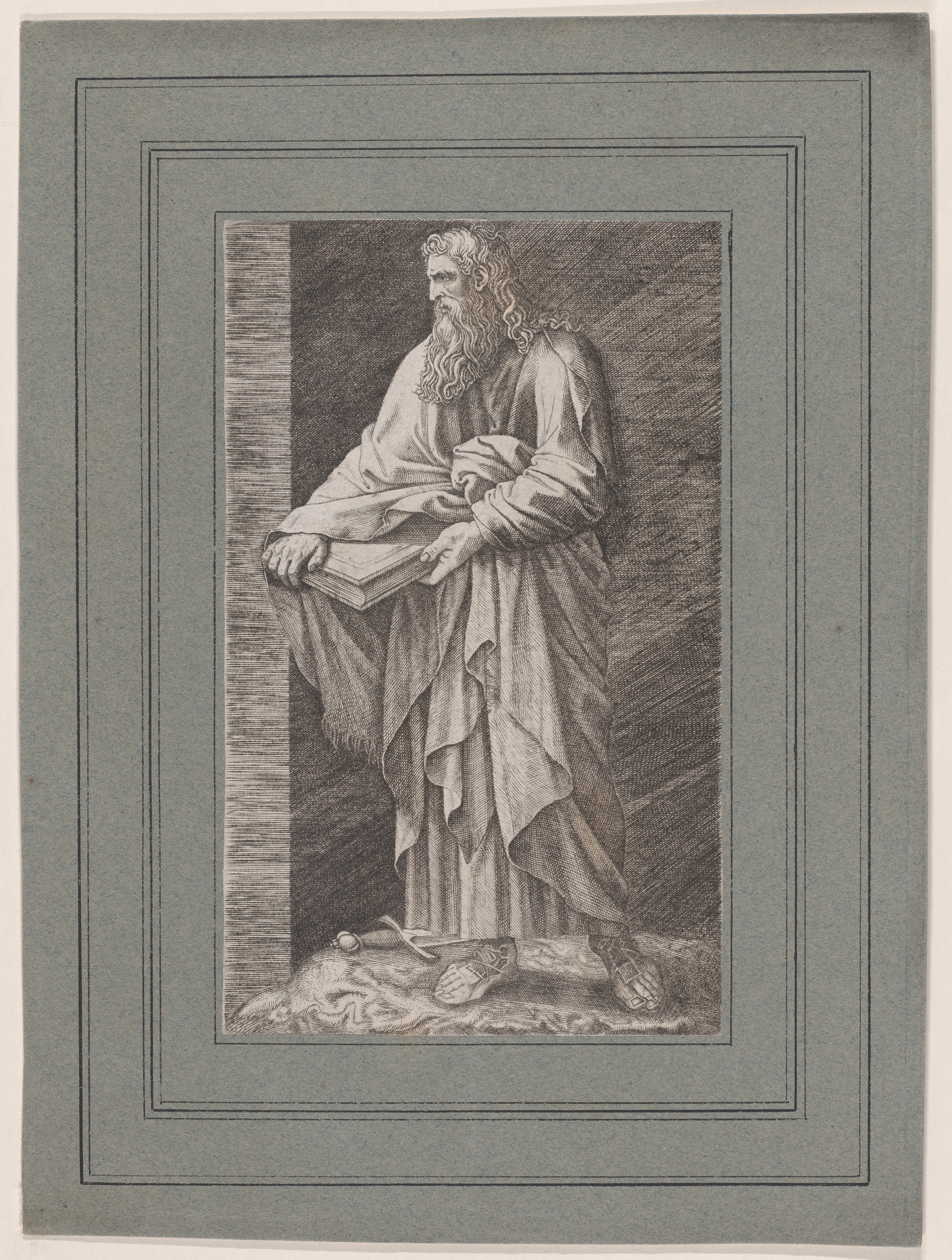 Engraving of Apostle Paul