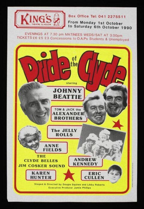 1990 Pride of the Clyde Theatre Poster