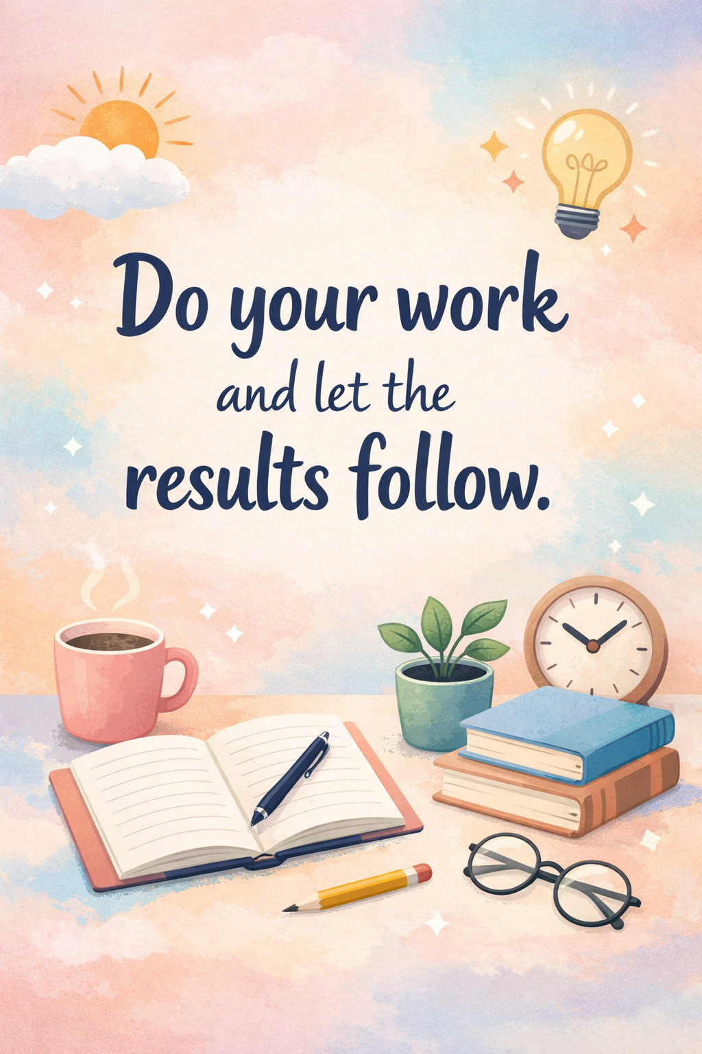 Do Your Work Motivational Quote