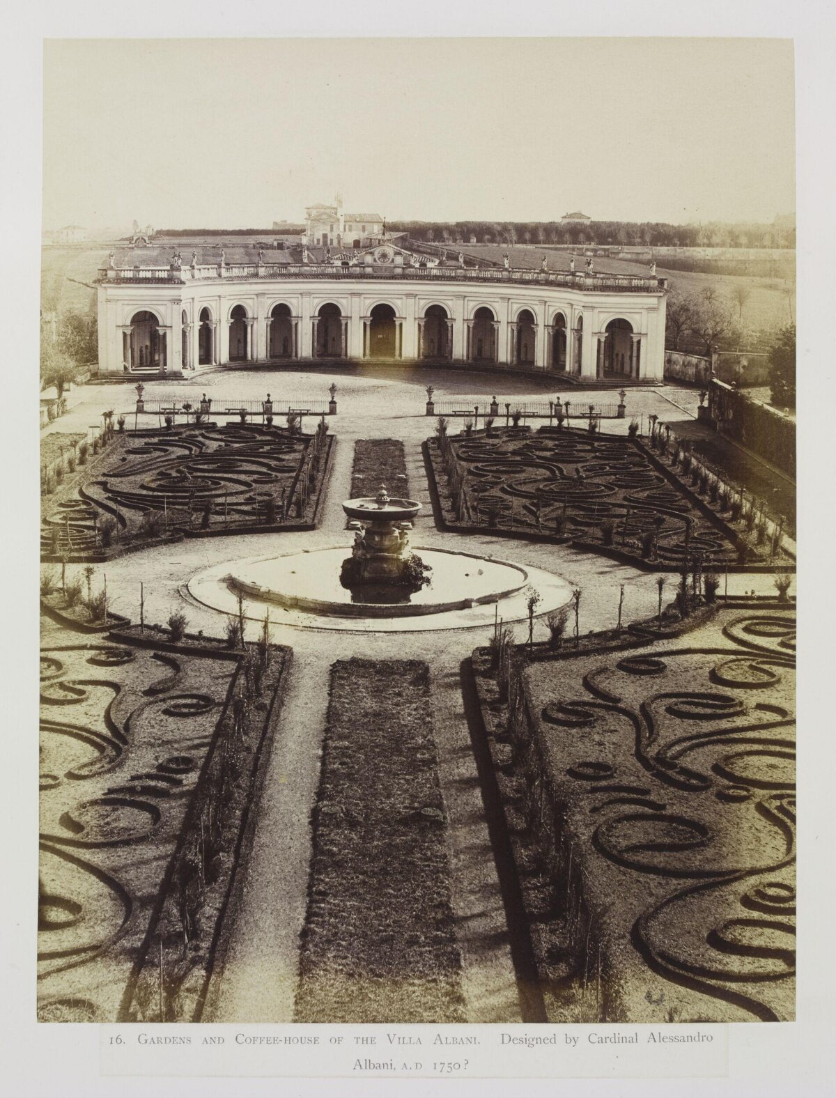 Villa Albani Gardens and Coffee-house