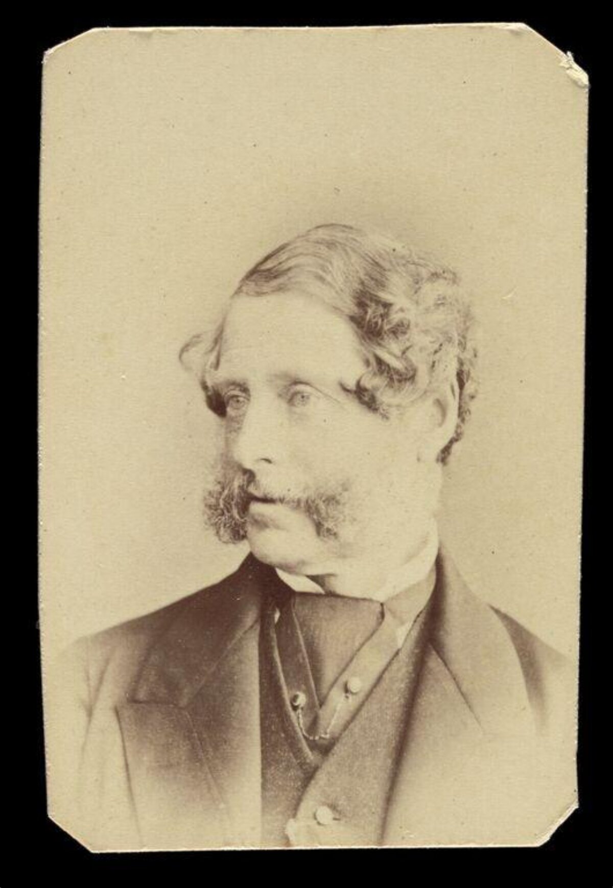 Antique Portrait of 19th Century Man
