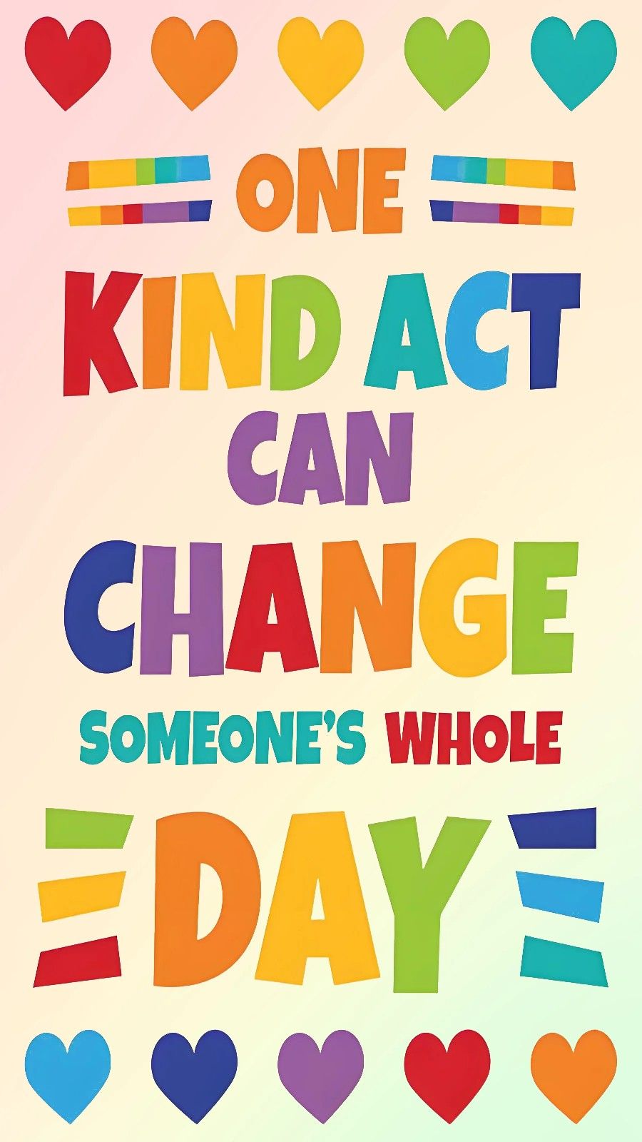 One Kind Act Inspirational Quote