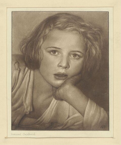 Innocent Childhood Portrait