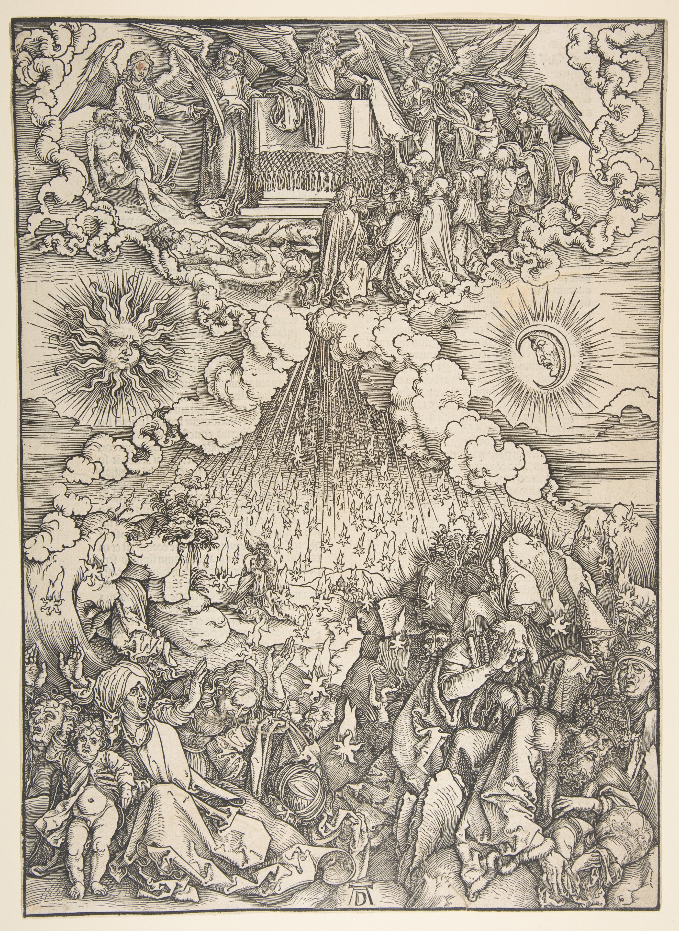 Dürer's Biblical Apocalypse Woodcut