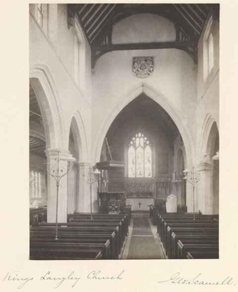 Kings Langley Church Interior