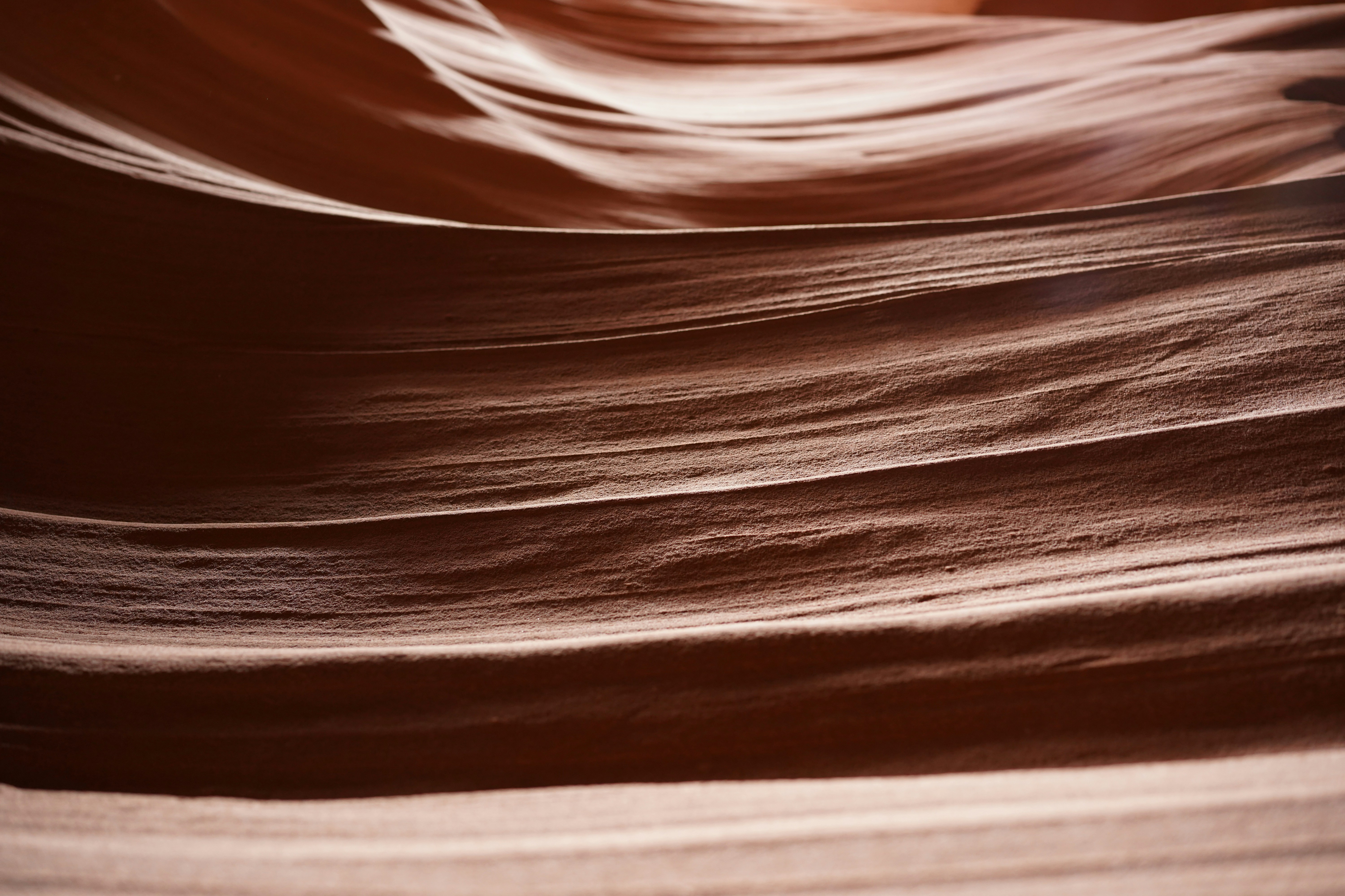 Antelope Canyon Sandstone Layers