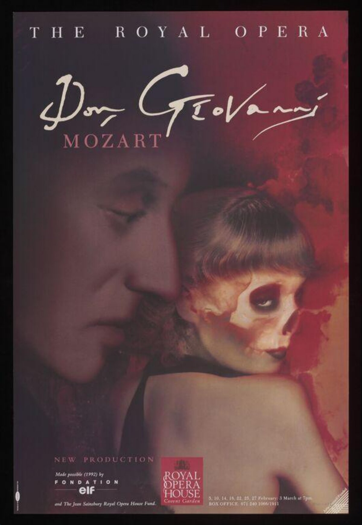 Royal Opera Don Giovanni Poster