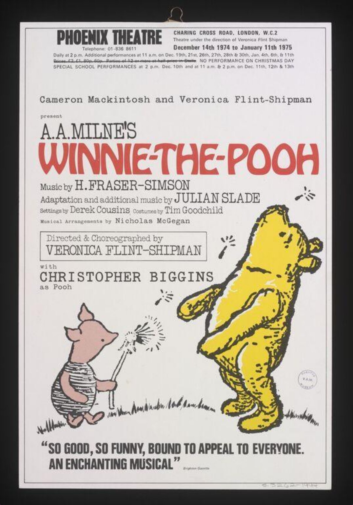 Winnie-the-Pooh Theatre Poster
